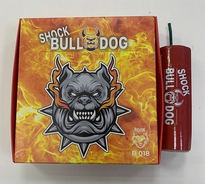 Петарды Shock Bull Dog мощные 4шт / Корсар 12