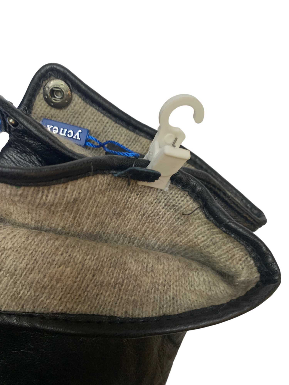 Перчатки. Мужские. Материал верха: Кожаные. Подклад: Трикотаж-шерсть.10 шт в упаковке.