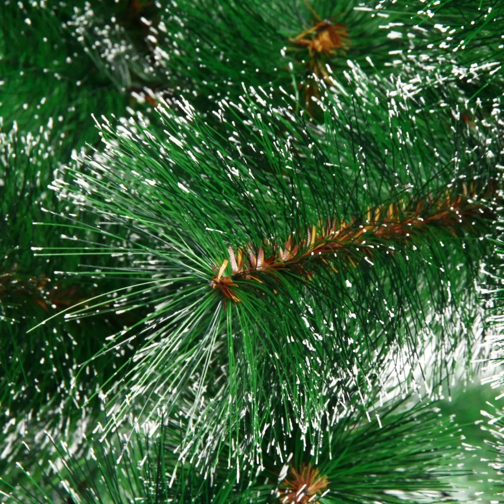 Ёлка «Сибирская» 210 см, леска белый иней (330 веток)