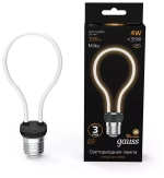 Лампа Gauss LED Filament Artline А72 4W 330lm 2700К Е27 milky 1004802104