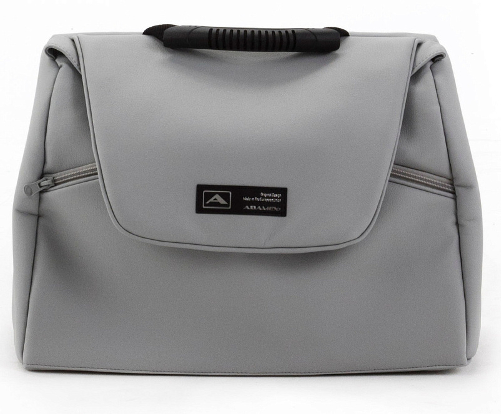 Детская коляска Adamex Nola Natura 2 в 1 N-9-MOON (СВ.СЕР + СВ.СЕР. КОЖА)