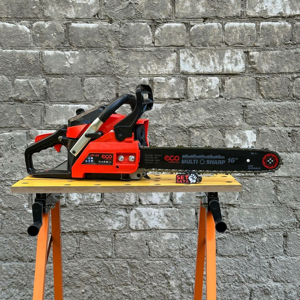 Бензопила ECO CSP-166 шина 40 см (16), 3/8 LP, 1.3 мм, 57 звеньев EC1560-6