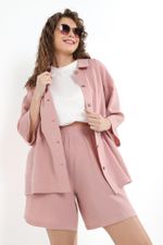 Блузка (рубашка) Виола-3 Виотекс ПУДРОВЫЙ