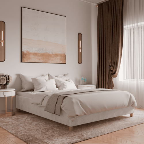 Двуспальная кровать с подъемным механизмом Бокс, 160х200