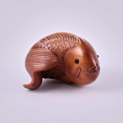 Нэцкэ Священный карп