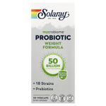 Solaray, пробиотик Mycrobiome® для контроля веса, 30 растительных капсул