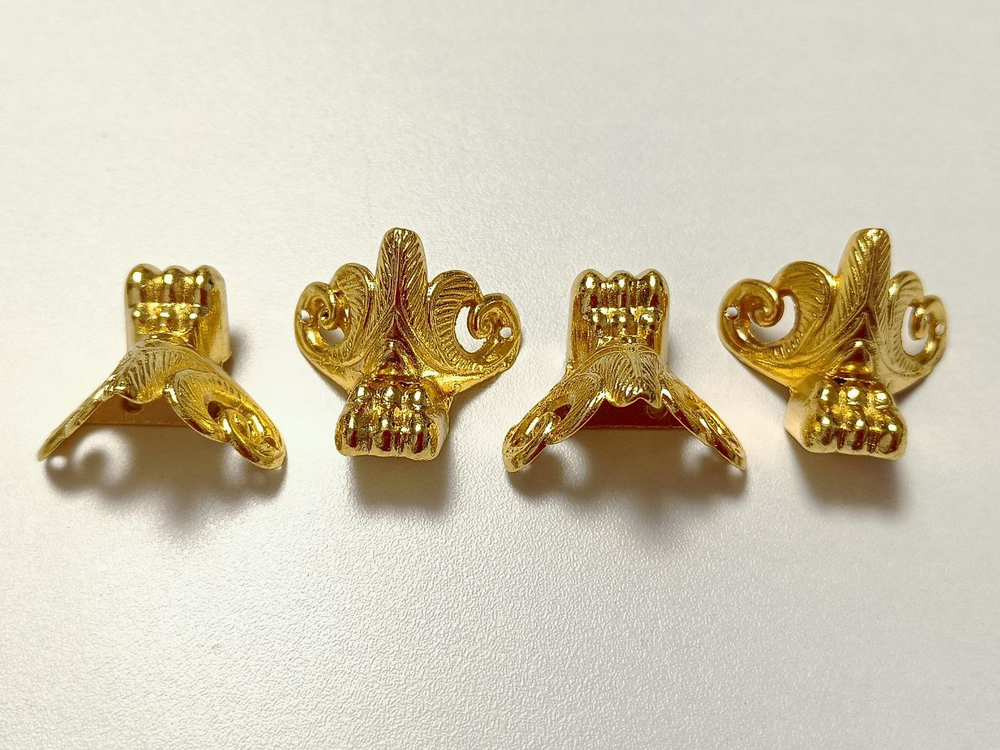 Ножка для шкатулки, 4 шт, золото