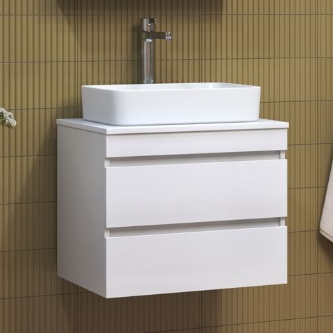 Тумба под раковину Urban 600-0-2 со столешницей навесная