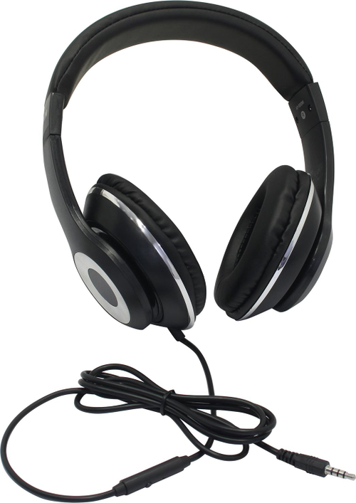 Наушники с микрофоном SVEN AP-930M  <Black-Silver>  (шнур 1.3м)