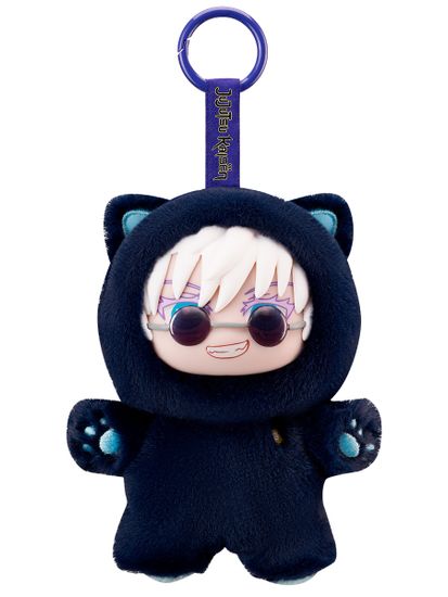 Фигурка плюшевая в ассортименте Jujutsu Kaisen Cat Ear Plush 1 шт 32431 / Случайная фигурка брелок по мотивам аниме "Магическая битва"