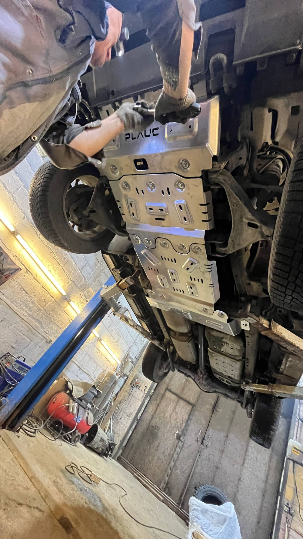 Haval H9 Защита днища 5мм Plauc