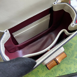 Gucci Bamboo 1947 Mini Top Handle Bag 17 cm