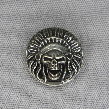 Кончо (Декоративный элемент) Череп индейца