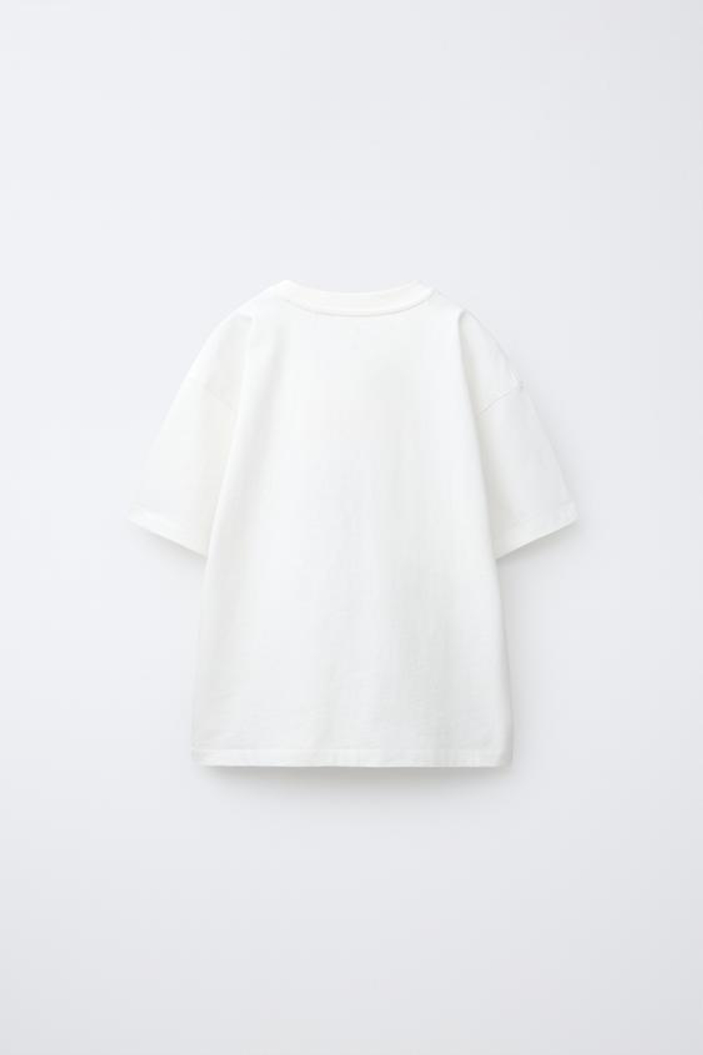 ZARA ФУТБОЛКА С ПРИНТОМ NIRVANA®, ЭКРЮ