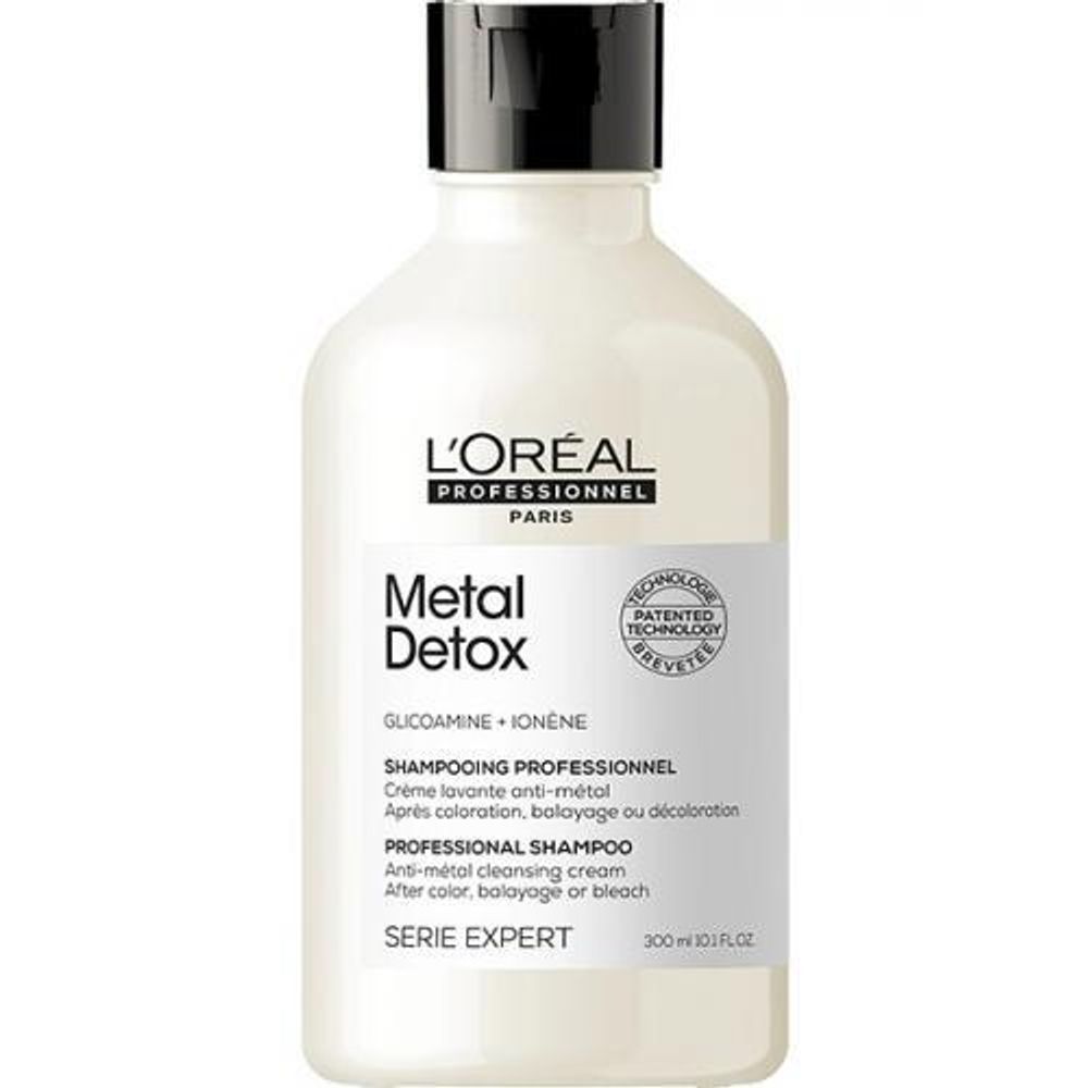 LOREAL Metal Detox Шампунь для восстановления окрашенных волос , 300мл