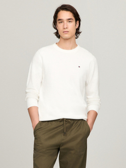 Свитер Tommy Hilfiger Solid Logo Milky Way