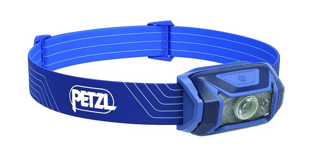 Фонарь светодиодный налобный Petzl Tikka синий, 350 лм