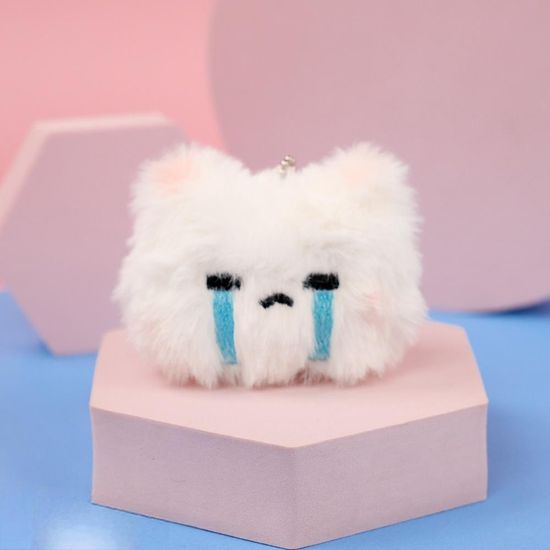 Мягкий брелок "Кролик" плачущий, 7см