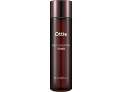 Ottie Black Signature Toner тонер для лица с муцином черной улитки