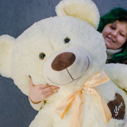 Очаровательный плюшевый медведь-гигант 150 см
