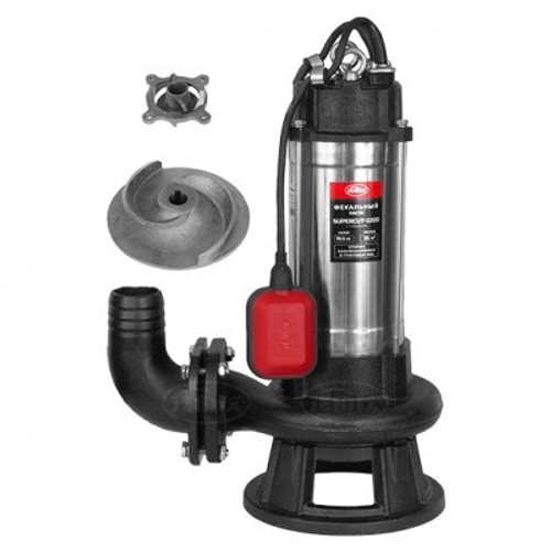 Насос фекальный JEMIX SUPERCUT-2200 с режущим ножом типа ГРИНДЕР