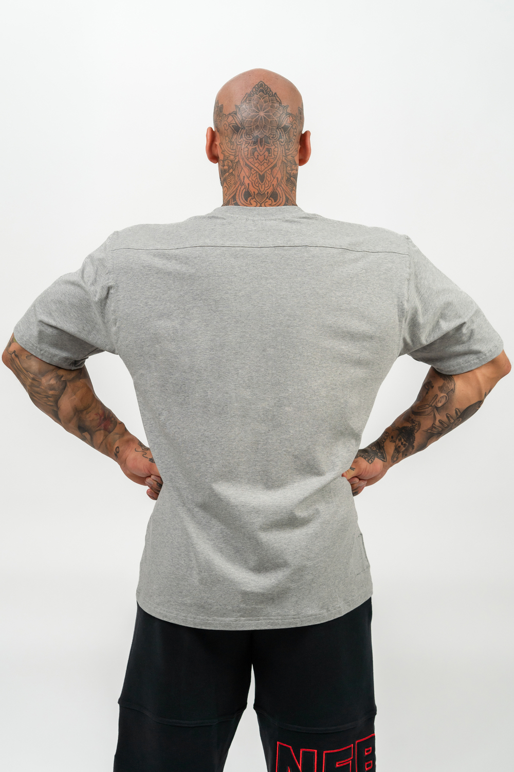 Футболка LOOSE T-SHIRT LEGENDARY 712 Серая