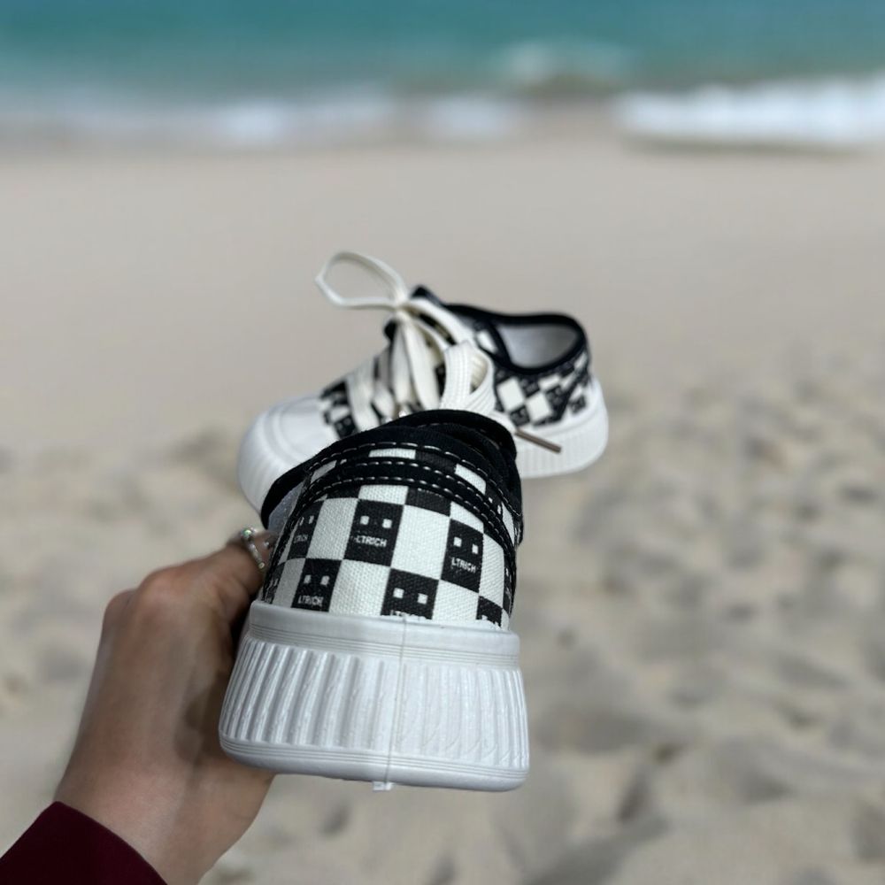 Обувь 713А Кеды Текстиль Шахмат Малыш