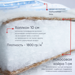 Матрас детский "ЦАРЬ САЛТАН", стандарт