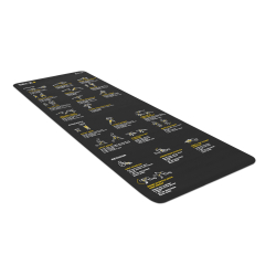 Коврик для фитнеса и йоги с комплексом упражнений SKLZ Trainer Mat Sport Perfomance