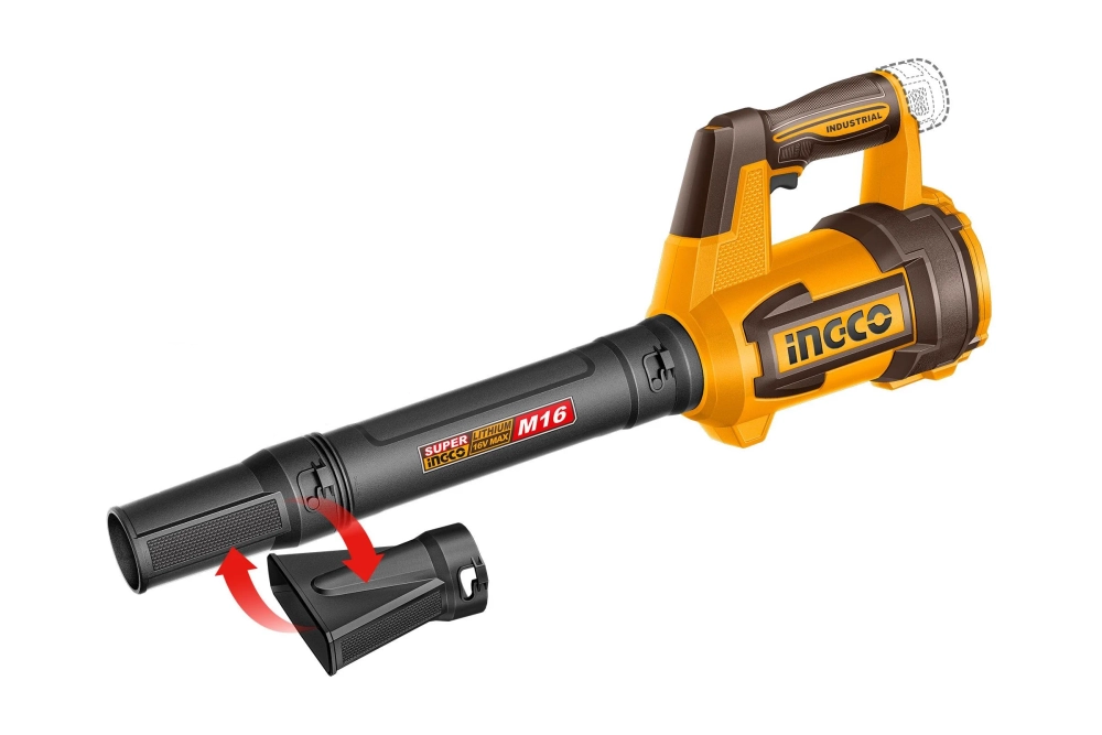 Аккумуляторная воздуходувка INGCO CABLI168082 INDUSTRIAL 16 В 2x2 Ач