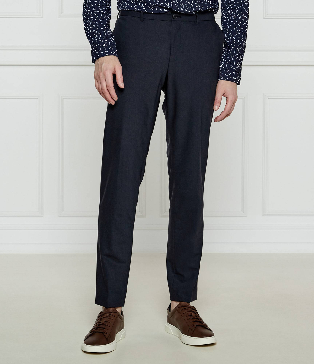 Брюки P-Genius-CW-WG-251 BOSS BLACK - темно-синий(50535040)