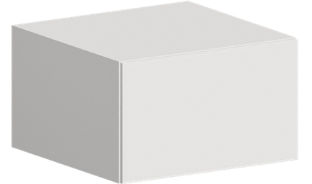 Кухня Модуль ШВГ 610 Ликата / Белый Софт