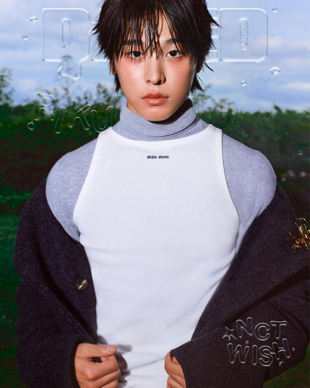 публикация DAZED - 2025.08 NCT WISH RIKU C Type