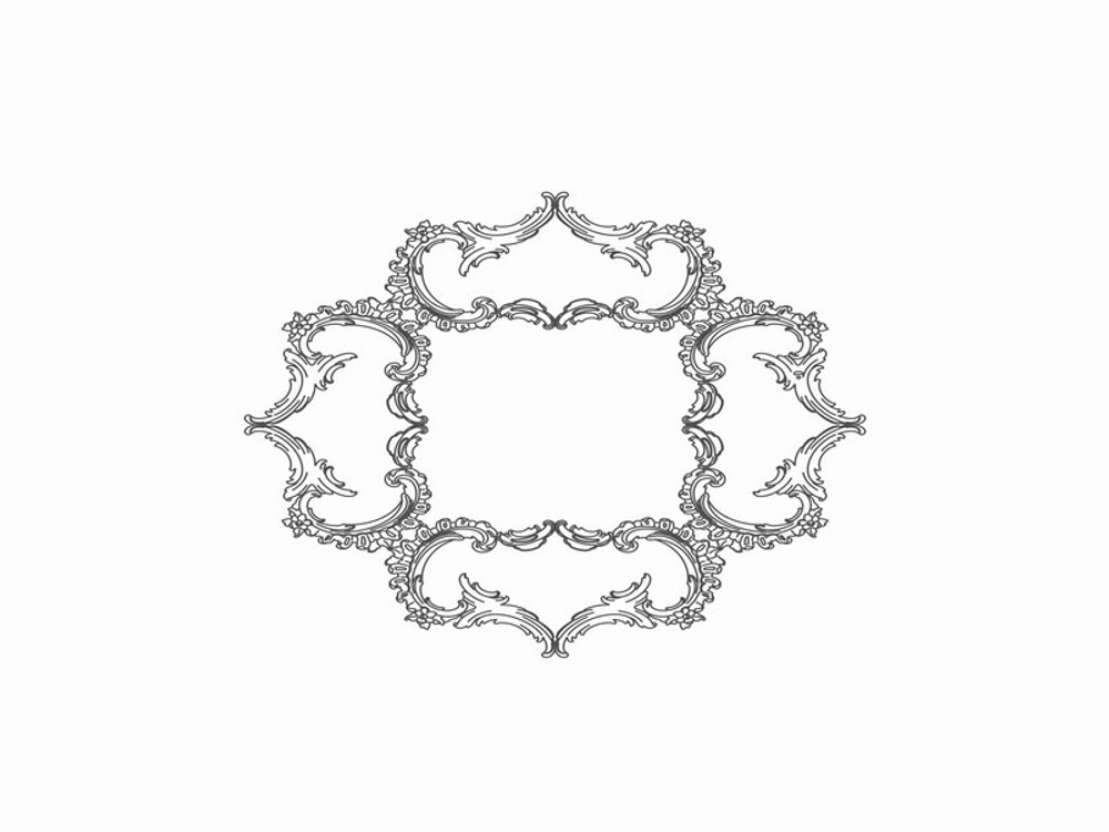 Розетка RODECOR 87032RC 670*670 мм