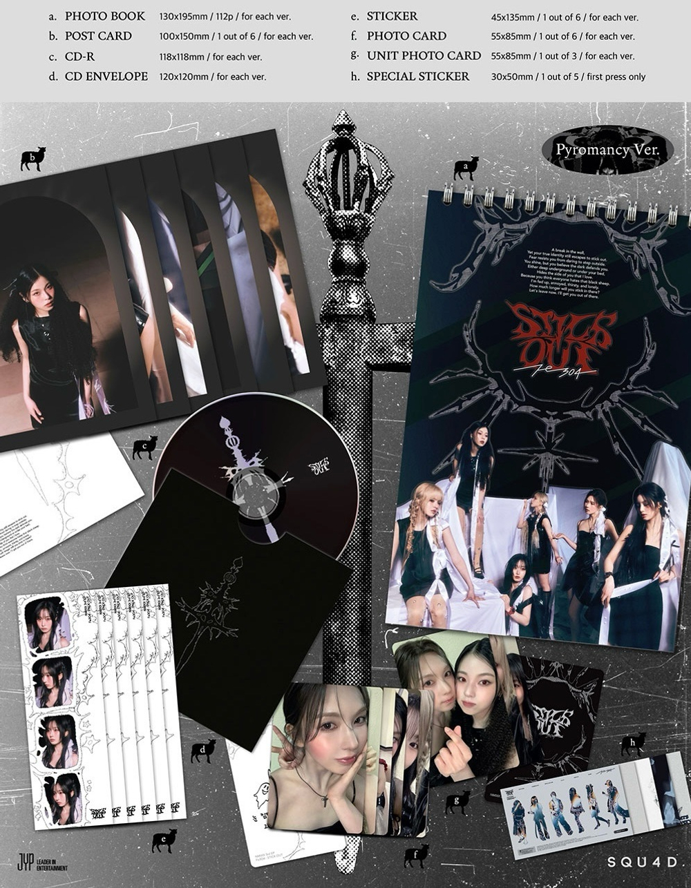 Альбом NMIXX - Fe3O4: STICK OUT