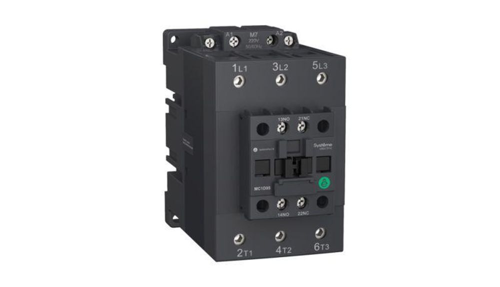 Контактор MC1D 3п 80А кат. 24-60В AC/DC 1НО+1НЗ SE MC1D80BNE