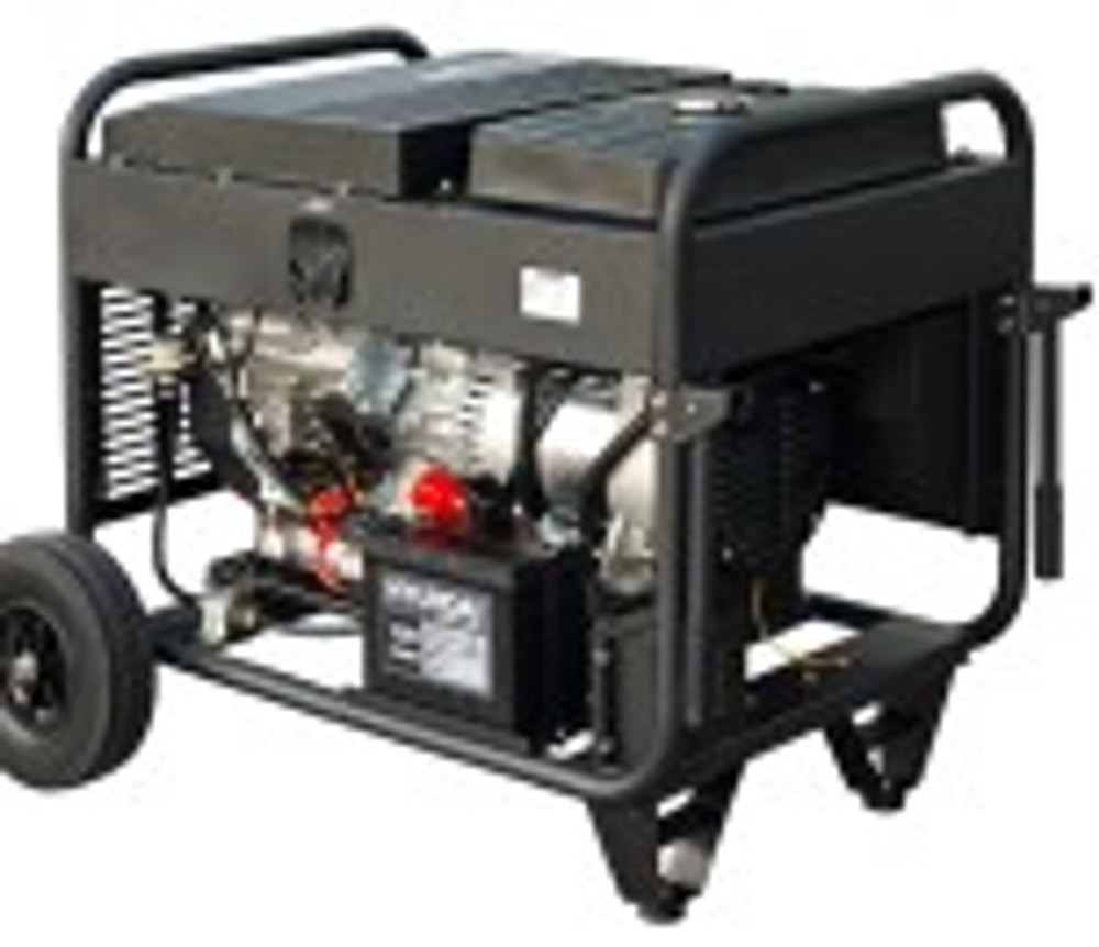 Электростанция дизельная с воздушным охлаждением HYUNDAI DHY 16000LE-3 открытая