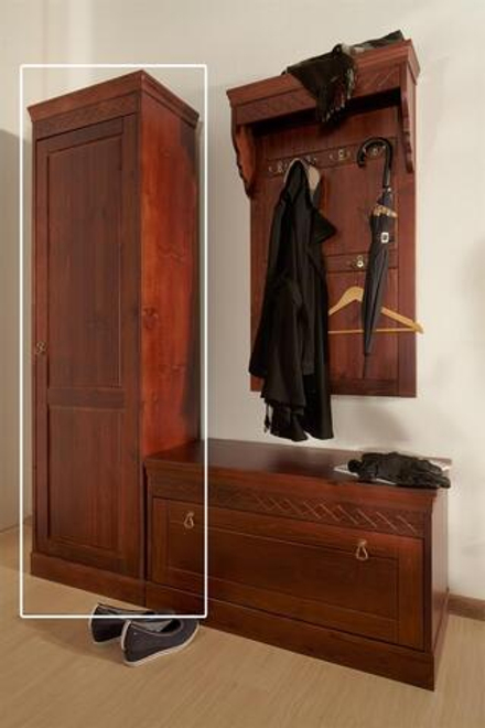 арт. 8106 Шкаф дания для прихожей 1-створчатый Ш560хГ360хв1800