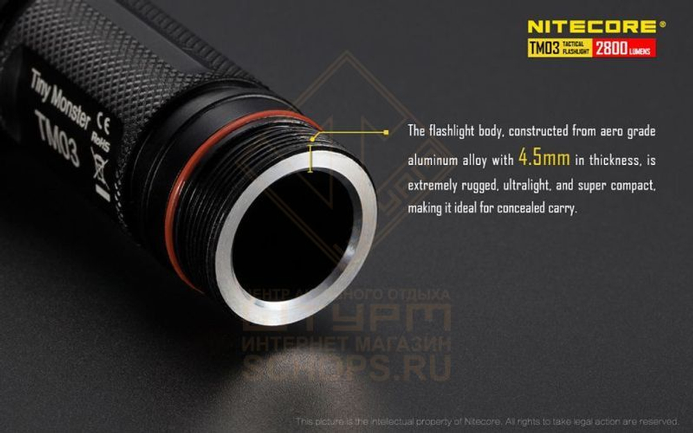 Фонарь Nitecore TM03