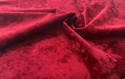 Велюр Джес 25 красный
