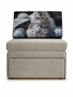 Кресло-кровать "Миник" 70 см, купон Котенок в клубках