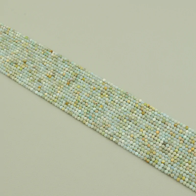 Нитка Амазонит 38 см. 2,2 мм. (Без замка)