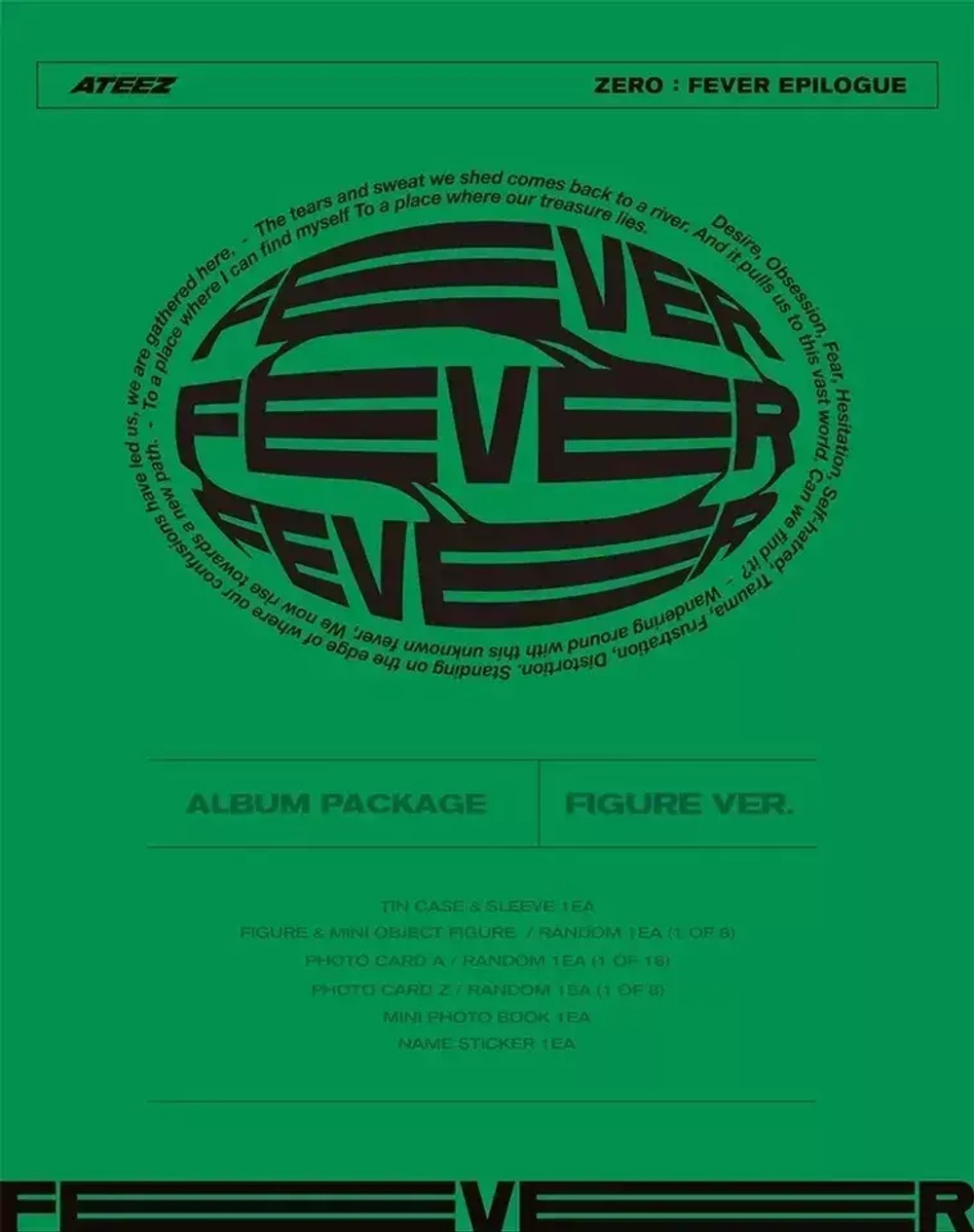 Альбом ATEEZ - ZERO : FEVER EPILOGUE [Figure ver.]