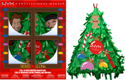 NYX Professional Makeup Home Alone 12 Day - Подарочный набор для идеального внешнего вида, 1 szt.