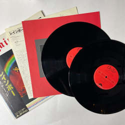 Винтажная виниловая пластинка LP Rainbow On Stage (Japan 1982) (Obi) Man On The Silver Mountain