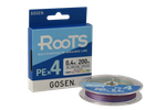 Шнур Gosen ROOTS PE X4 Multi Color 200м #0.6