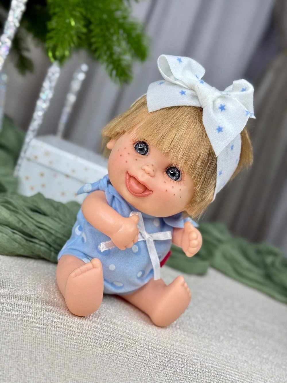 Пупс BERJUAN виниловый 20см Pecosetes (124A9)