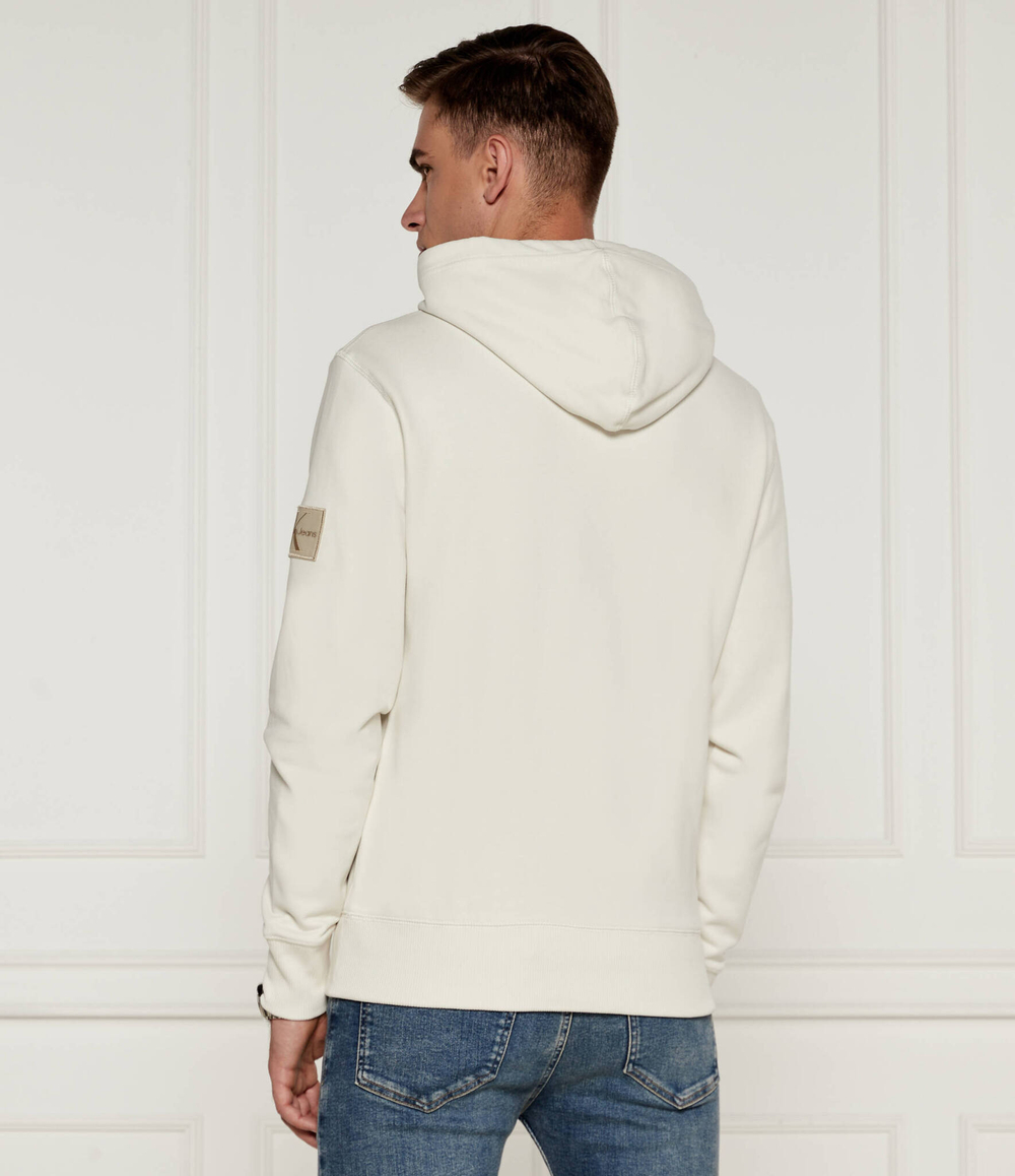 Худи BADGE CALVIN KLEIN JEANS - кремовый(J30J323430)