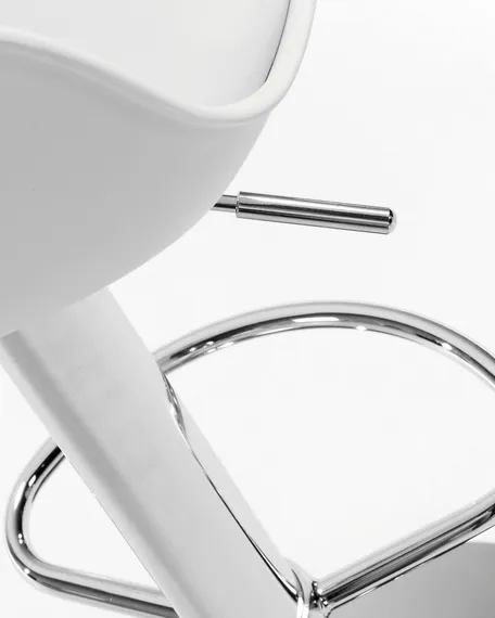 Регулируемый барный стул Orlando белый