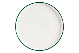 Тарелка d=250 мм. Линеа Зеленый, форма Хюгге Bonna /1/6/